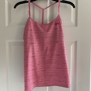Under Armour Women's Pink Tank Top size large